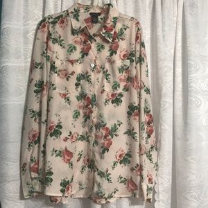 Rue 21 Floral Print Blouse